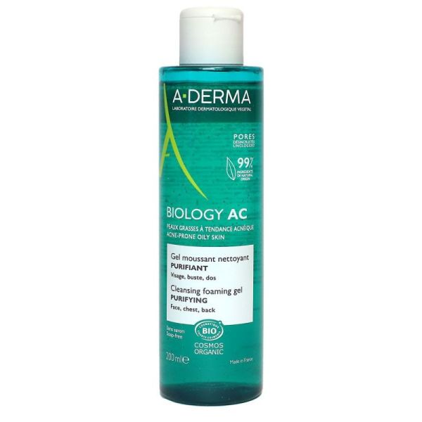 A-Derma Biology Ac Gel Mous Net Pur 200Ml